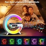 GlowCharge™ - Multifunktionell Trådlös RGB Lampa Laddningsplatta