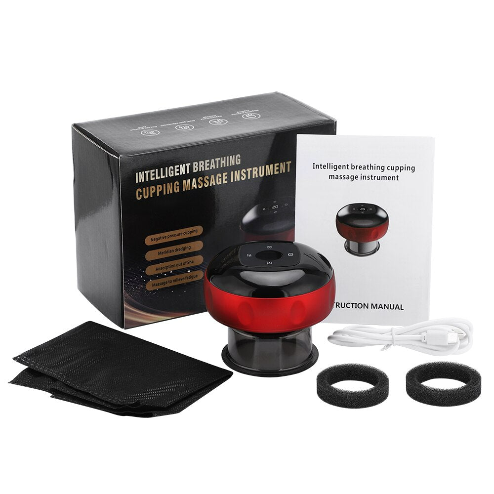 Elektrisk Koppningsmassage | Andningskoppingsenhet | Hand Massager