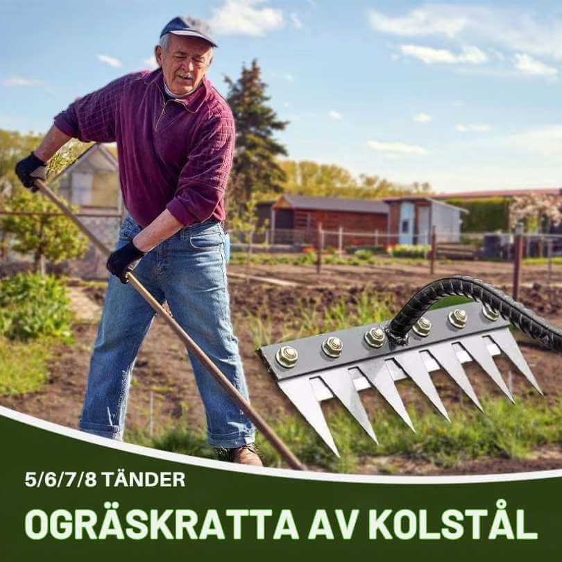 NordStål RootTool - Slitstark och Rostbeständig Ogräskratta