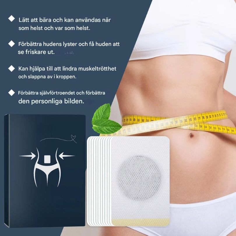 NaturoTrim - Ekologiskt  Viktminskningsplåster För En Ökad Ämnesomsättning & Fettförbränning