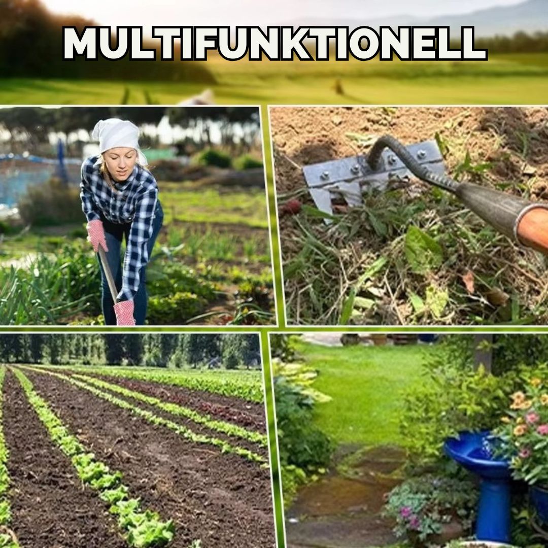 NordStål RootTool - Slitstark och Rostbeständig Ogräskratta