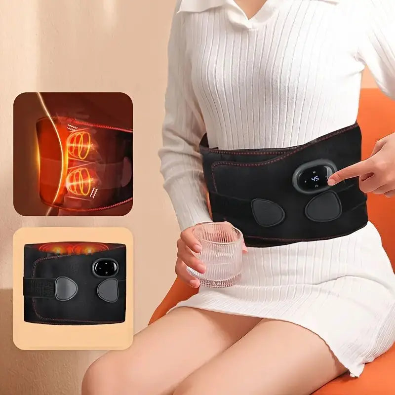 TermoRelax Pro™ - Elektrisk Värmebälte med Massage för Ryggen