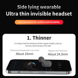 SoundBeats™ - Minimala Ultra Tunna Trådlösa HiFi Hörlurar För Sömn & Komfort